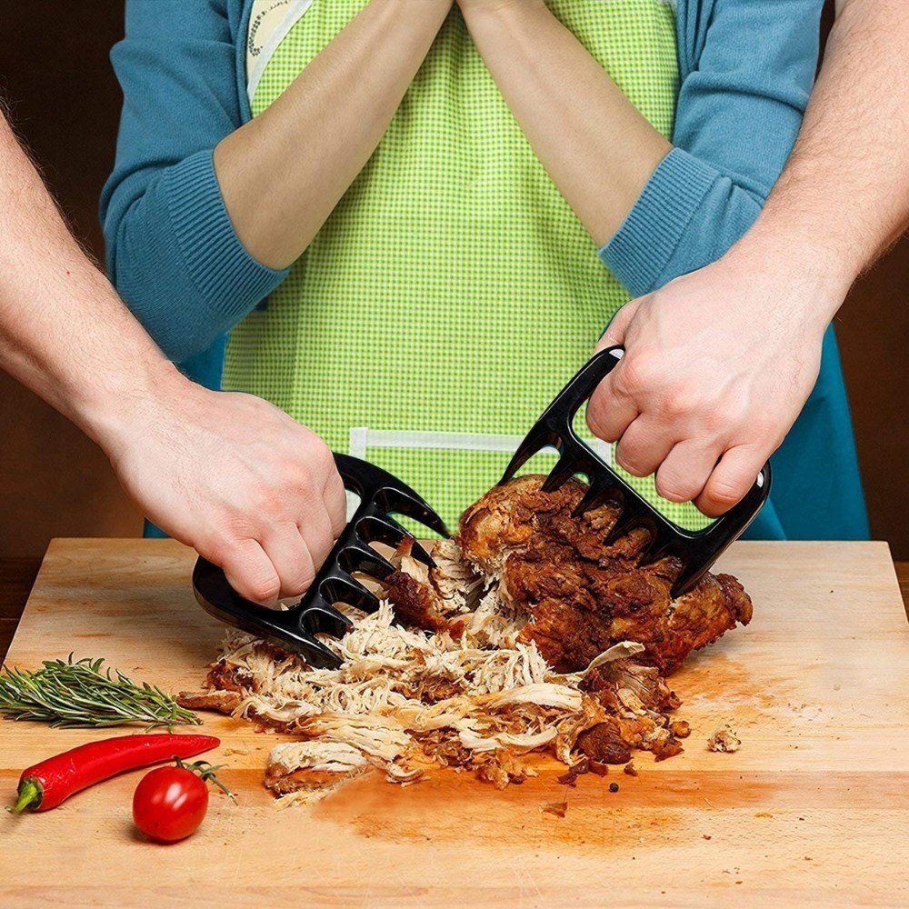 Garras de Urso Churrasco Desfiar Cortar Carne - Embalagem com 2 Unidades - 5