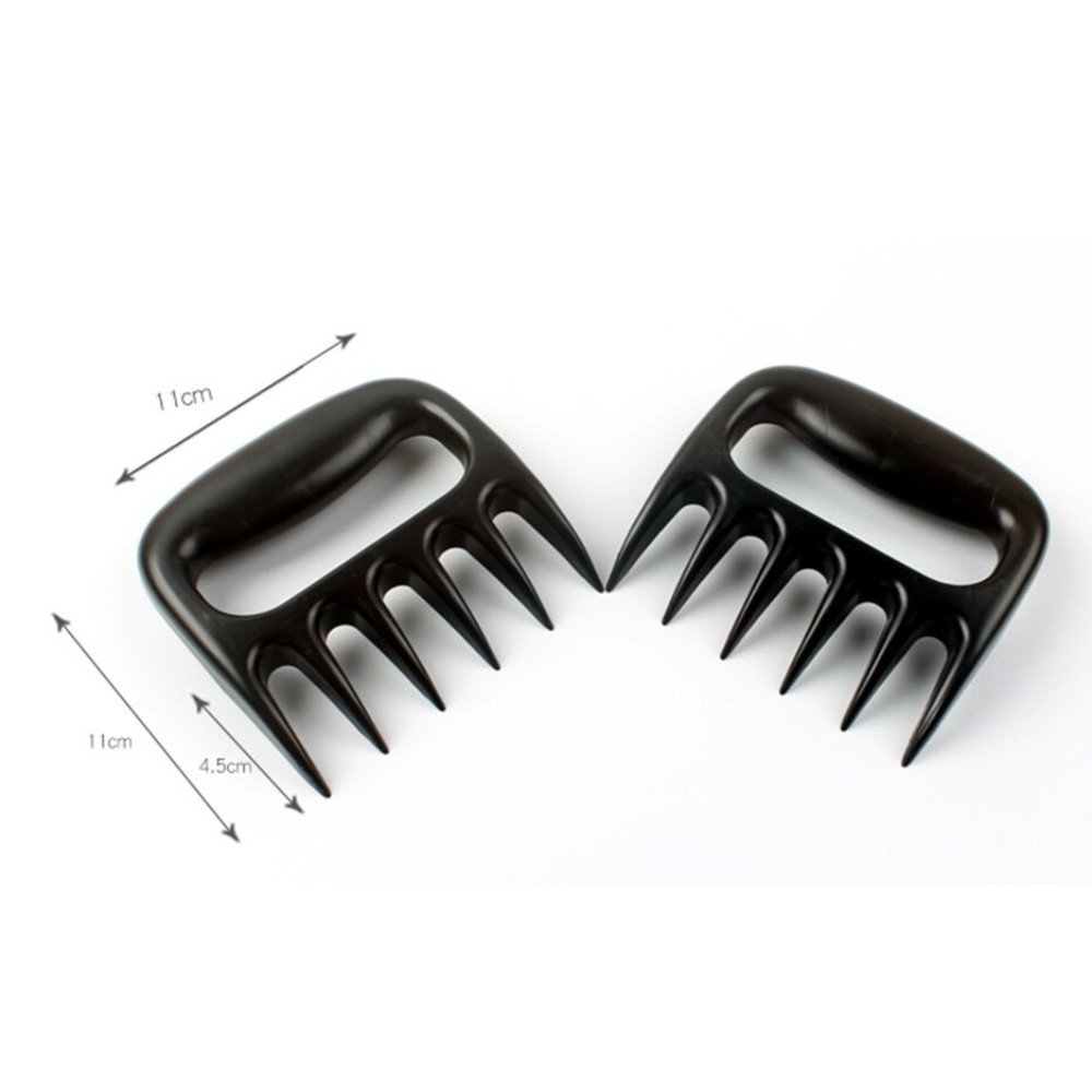Garras de Urso Churrasco Desfiar Cortar Carne - Embalagem com 2 Unidades - 6