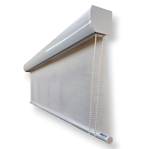 Persiana Rolo Tecido Super Linho com Bando Largura 1,50 X 1,40 Altura Sofisticada