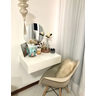 Mesa de Cabeceira Penteadeira Gaveta Suspensa 60cm - 1