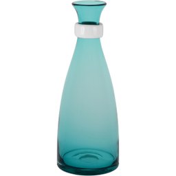 BLUME GARRAFA DECORATIVA 33x13x13cm VIDRO AZUL - 1