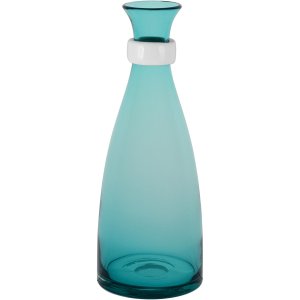 BLUME GARRAFA DECORATIVA 33x13x13cm VIDRO AZUL