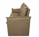 Ver imagem 3 de Sofá Compacto 2 Lugares Suede Confortável Minnors 1,20 Mts Cor:Cappuccino