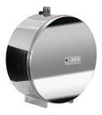 Ver imagem 1 de Kit 10 Suporte Papel Higienico Aço Inox Porta Cadeado 300m