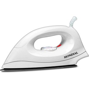 Ferro de Passar a Seco 127v, Mondial -55-w - Branco