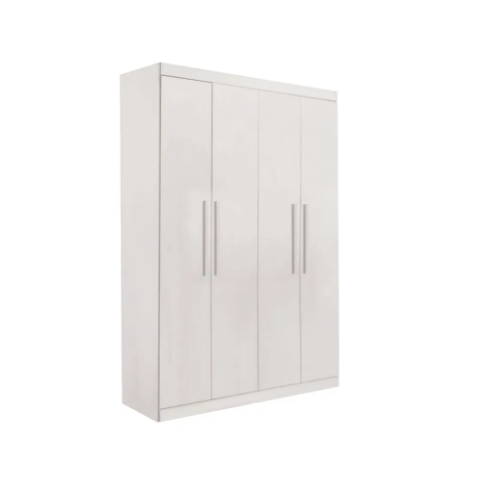 Guarda Roupa Solteiro 4 Portas Ubatuba - Móveis Valverde