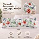 Ver imagem 5 de Capa de Xuxão Estampada Malha 100% Algodão c/ Ziper Beija Flor