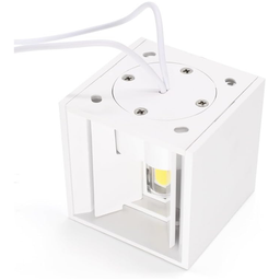 Arandela Mini Led 2w 3000k Facho Ajustável Branca - Áreas Internas - 2
