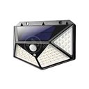 Ver imagem 1 de Luminária Solar de Parede com 100 Leds Sensor de Presença Lâmpada para Jardim e Área Externa