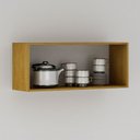Ver imagem 4 de Armário de Cozinha Nala Aéreo Geladeira 1 Porta Mobilihouse