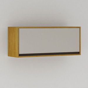 Armário de Cozinha Nala Aéreo Geladeira 1 Porta Mobilihouse