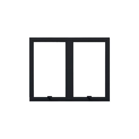 Janela Maxim-ar 2 Módulos Vidro Temperado 6mm 1,20x0,60m Fábrica do Alumínio