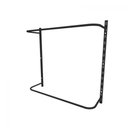 Ver imagem 3 de Arara de Roupas para Loja Quarto Closet 4 Peças Regulável 100x100 Cm Cor Preto Kit Clst1p28