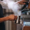 Ver imagem 5 de Bule Bico de Pato Chaleira Leiteira Inox Bar Cafeteria 600ml