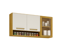 Ver imagem 2 de Aéreo Cozinha 3 Portas Dáfnia - Cinamomo/Off White - Cucina