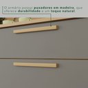 Ver mais imagens de Armário de Cozinha 6 Portas 2 Gavetas New Topázio Cinza/Jequitibá/Granizo