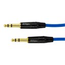 Ver imagem 6 de Cabo P10 para P10 Estereo Profissional - Azul 10 Metros