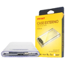 Case para Hd Transparente Usb 3.0 Original Ecase-300 - 2