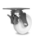 Ver imagem 1 de Rodizio Industrial 5 Pol. Roda Nylon C/freio 250 Kg