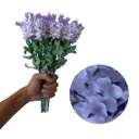 Ver imagem 5 de Kit 18 Arranjos de Lavanda Branca Artificial – Sofisticação e Estilo Duradouro
