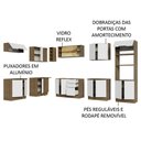Ver imagem 5 de Armário de Cozinha Completa de Canto 499cm Rustic/Branco Stella Madesa 03