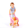 Carrinho de Compras Infantil - Lilás - a Casa da Criança - 2