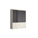 Ver imagem 4 de Guarda-Roupa Casal 5 Portas 6 Gavetas Duetto Albatroz Móveis