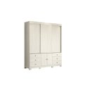 Ver imagem 5 de Guarda-Roupa Casal 5 Portas 6 Gavetas Duetto Albatroz Móveis