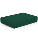 Ver imagem 1 de Puff Pet Cama Estofada para Cachorro Marley L02 Suede Verde - Inoviza