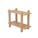 Ver imagem 1 de Aparador Montare 2 Prateleiras 75cm de Comprimento Carvalho