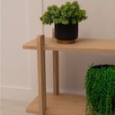 Ver imagem 6 de Aparador Montare 2 Prateleiras 75cm de Comprimento Carvalho