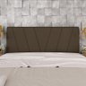 Cabeceira Estofada Queen Bragança Suede - Móveis Arapongas - 2