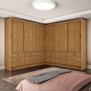 Ver imagem 1 de Closet Sevilha 6 Portas Casal Duplo 18 Gvt Carioca Moveis Cinamomo