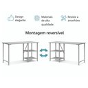 Ver imagem 4 de Kit Mesa Star 110 + Estante 4 Prateleiras