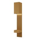Ver imagem 2 de Ponte com Mesa de Cabeceira Planejada com Painel Ripado Samambaia CabeCasa MadeiraOriginals Marrom