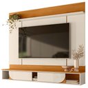 Ver imagem 4 de Painel para TV Áustria 65" 182cm MDP com Portas Deslizantes Cinamomo e Off White