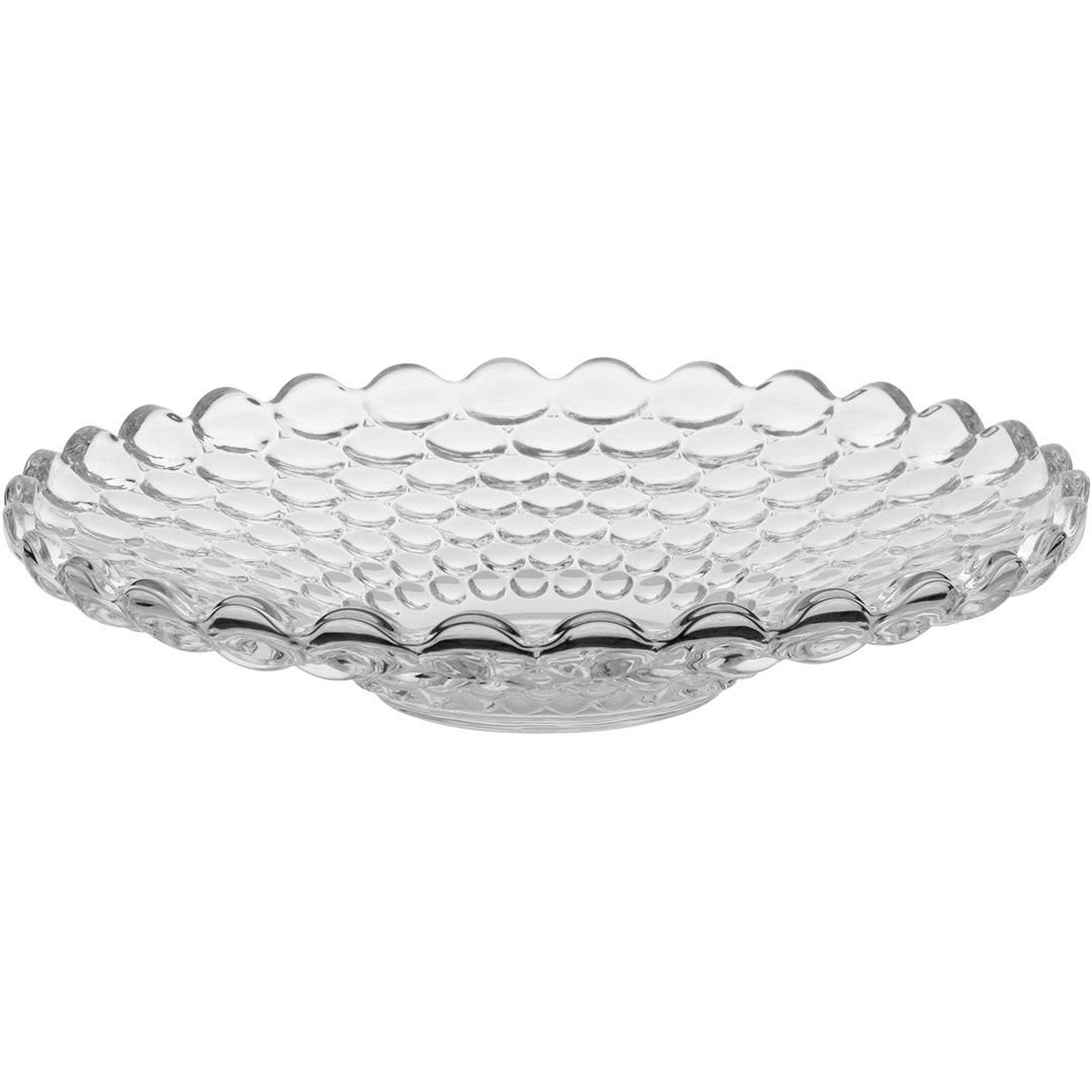 Fruteira Montreal Centro mesa de Cristal Eco Versátil Luxo