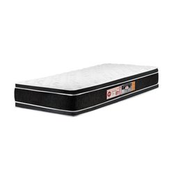 Colchão Solteiro Castor Black e White Air Double Face D33 88x188x27 - 2