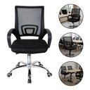 Ver imagem 1 de Cadeira Escritorio Ergonomica Giratoria Altura Ajustavel Confortavel Estudos Casa Home Office Quarto