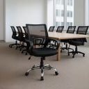 Ver imagem 4 de Cadeira Escritorio Ergonomica Giratoria Altura Ajustavel Confortavel Estudos Casa Home Office Quarto