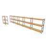 Mini Porta Palete Slim Mini Porta Pallet Slim 180x60 Pallets Kit Plano Mdf Mdp Palet Madeira - 1