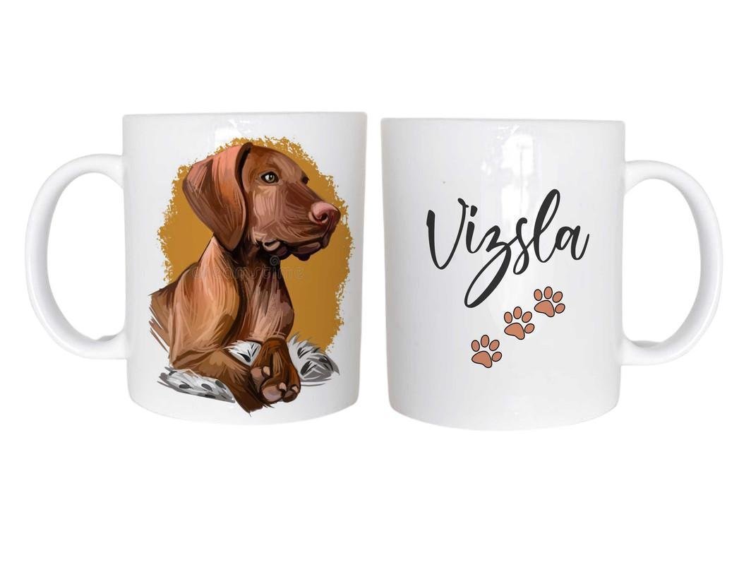 Caneca Temática Vizsla Pet 2 Cachorro Polímero 325Ml - 1