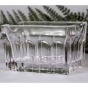 Ver imagem 3 de Kit 24 Porta Sachês Vidro Faces Lyor 8x5,5cm Suporte Chá Açúcar Sal Mesa Transparente