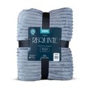 Ver imagem 1 de Manta Microfibra Requinte Queen Canelada 220x240cm - Uzoo Manta Microfibra Flannel Requinte Queen