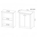 Ver imagem 7 de Kit 6 Peças com 2 Escrivaninhas, 1 Armário Alto Fechado, 1 Armário Alto Aberto, 1 Armário Baixo e 1 Gaveteiro