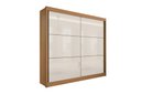 Ver imagem 1 de Guarda Roupa Casal 2 Portas 6 Gavetas Cancun Cinamomo Off White - D' Doro Móveis