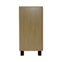 Ver imagem 3 de Aparador Buffet Moderno 4 Portas de Vidro 158cm Ditália