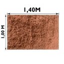 Ver imagem 4 de Tapete Peludo Felpudo para Sala e Quarto Cronos Casa Dona