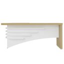 Ver imagem 7 de Mesa Diretor em L Lado Esquerdo 200x180cm Corp A06 Carvalho/branco - Mpozenato
