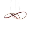 Ver imagem 1 de Lustre Pendente Quality Orgon 1424 Led Bivolt Cobre